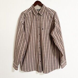 Panhandle Tuf Cooper Plaid Button Up